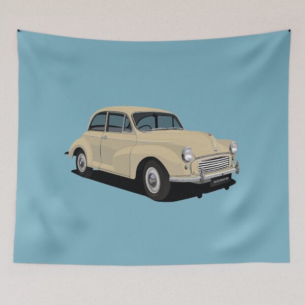 Item preview, Morris Minor in beige designed and sold by knappidesign.