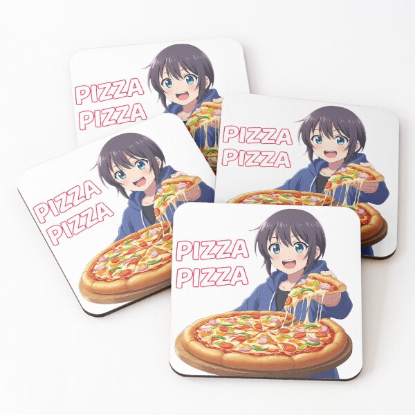 Item preview, Anime Pizza Flavor Explosion - Your Piece of Happiness designed and sold by panchoflex.