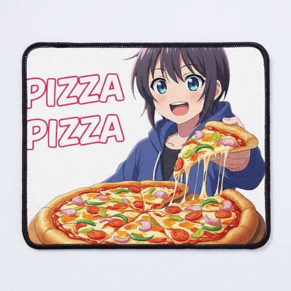 Item preview, Anime Pizza Flavor Explosion - Your Piece of Happiness designed and sold by panchoflex.