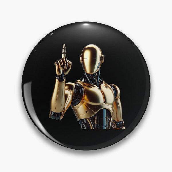 Item preview, tesla bot designed and sold by TEEJAMBOREE.