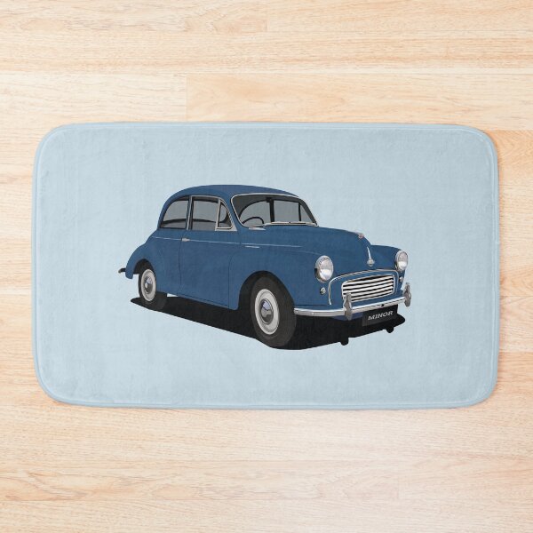 Item preview, Morris Minor in Riviera blue designed and sold by knappidesign.