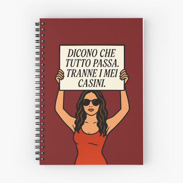 Item preview, Dicono che tutto passa. Tranne i miei casini – IroniaeCo designed and sold by IroniaeCo.