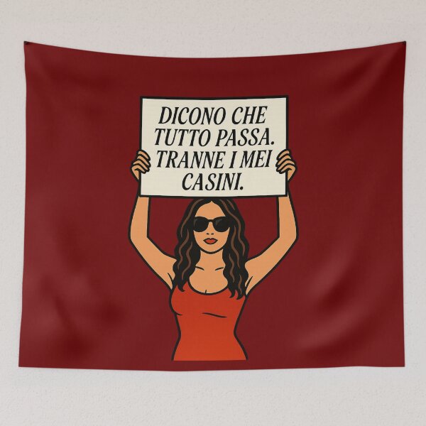Item preview, Dicono che tutto passa. Tranne i miei casini – IroniaeCo designed and sold by IroniaeCo.