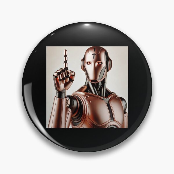 Item preview, tesla bot designed and sold by TEEJAMBOREE.