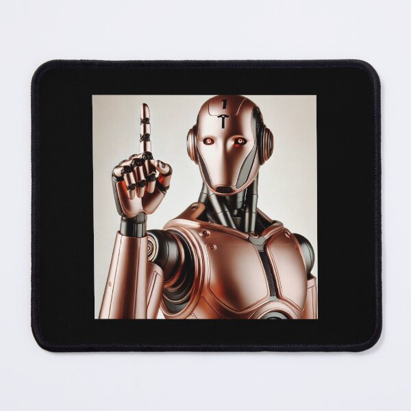 Item preview, tesla bot designed and sold by TEEJAMBOREE.
