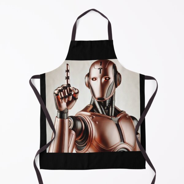 Item preview, tesla bot designed and sold by TEEJAMBOREE.
