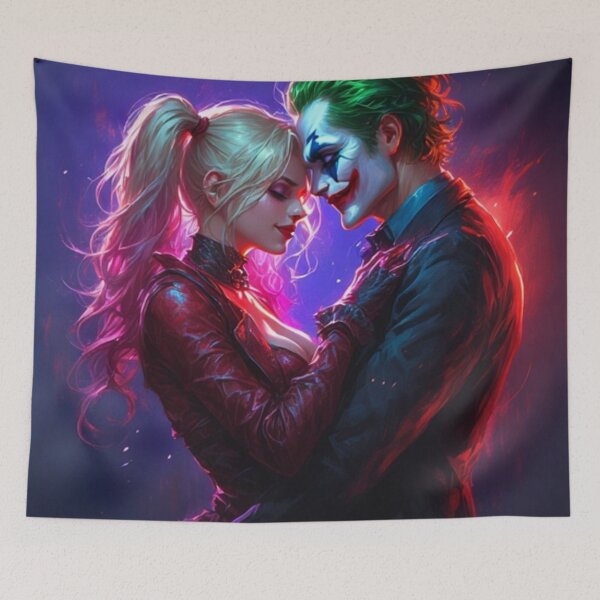 Artikelvorschau, Harley & Joker: „Verrückte Liebe stirbt nie“ entworfen und verkauft von MyMindsEye66.
