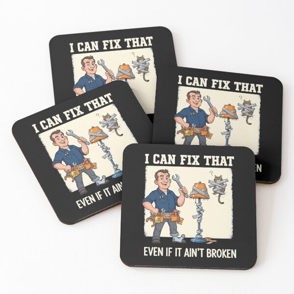 Item preview, I Can Fix That: The Handyman’s Motto designed and sold by Cloud-Riders.
