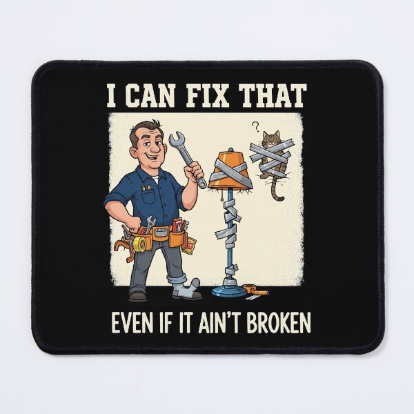 Item preview, I Can Fix That: The Handyman’s Motto designed and sold by Cloud-Riders.