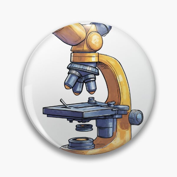 Item preview, Vintage Microscope Illustration: A Glimpse into Scientific Exploration designed and sold by ForeverPrintsOK.