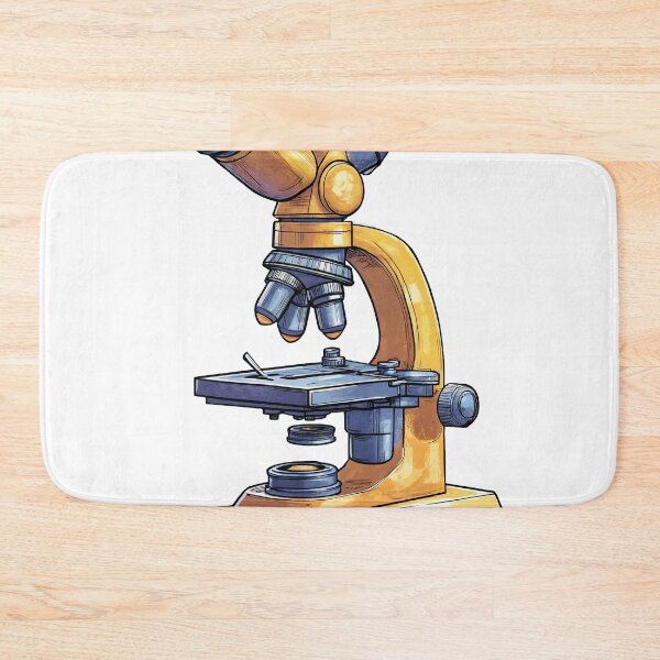 Item preview, Vintage Microscope Illustration: A Glimpse into Scientific Exploration designed and sold by ForeverPrintsOK.