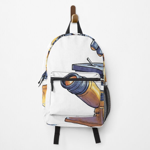 Item preview, Vintage Microscope Illustration: A Glimpse into Scientific Exploration designed and sold by ForeverPrintsOK.