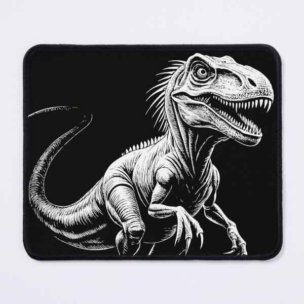 Item preview, Timeless Guardians: Dinosaurs in Black and White designed and sold by ART ATTACK ZONE.