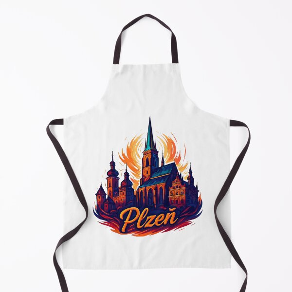Item preview, Pilsen Plzeň City Czech Republic Silhouette Gift designed and sold by Pineapple-Tree.