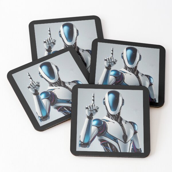 Item preview, tesla bot designed and sold by TEEJAMBOREE.