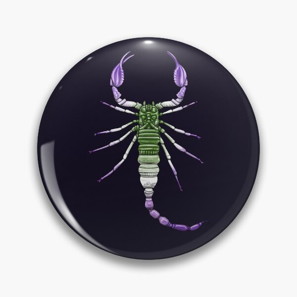 Item preview, Genderqueer Scorpion designed and sold by Art by Veya.