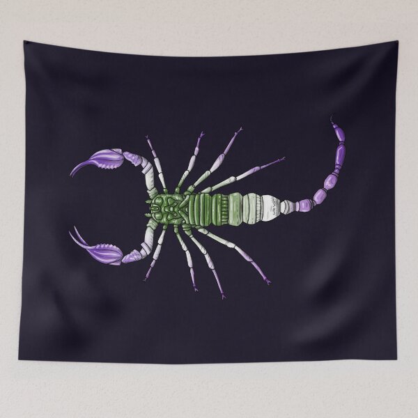 Item preview, Genderqueer Scorpion designed and sold by Art by Veya.