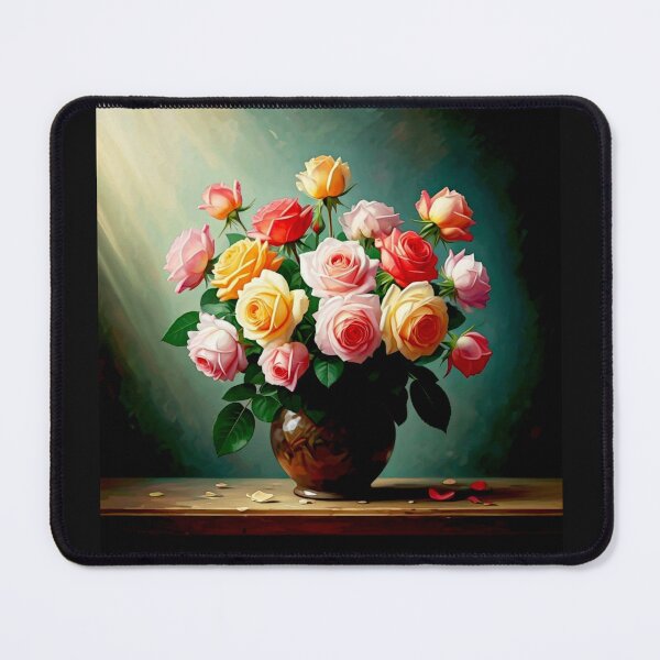 Item preview, Vase of roses designed and sold by Helios Be. Lavsh.
