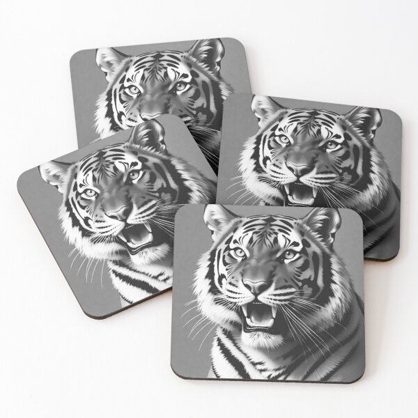 Item preview, Blackwhite Tiger  designed and sold by Dogandesighn.