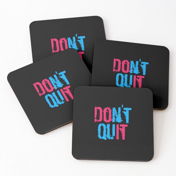 Item preview, Powerful Motivational Words | Don't Quit  designed and sold by typoinspired.