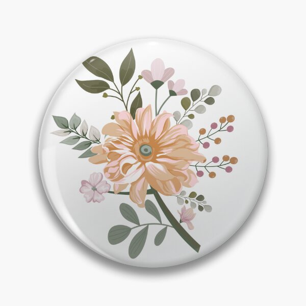 Aperçu de l'œuvre Illustration florale • Design inspiré de la nature créée et vendue par PupeCreativeArt .