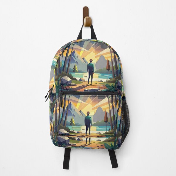 Item preview, Contemplative Journey: Standing on Nature’s Edge designed and sold by ART ATTACK ZONE.