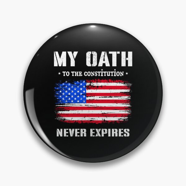 Item preview, My Oath Never Expires USA Flag designed and sold by EthosWear.