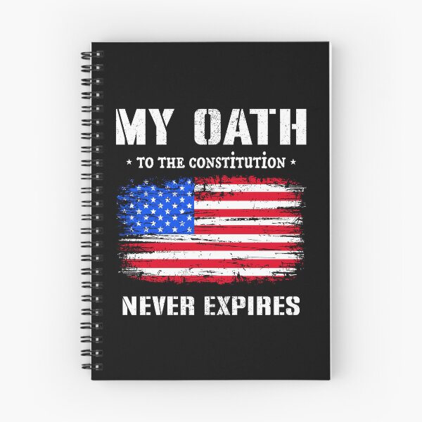 Item preview, My Oath Never Expires USA Flag designed and sold by EthosWear.