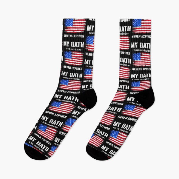 Item preview, My Oath Never Expires USA Flag designed and sold by EthosWear.