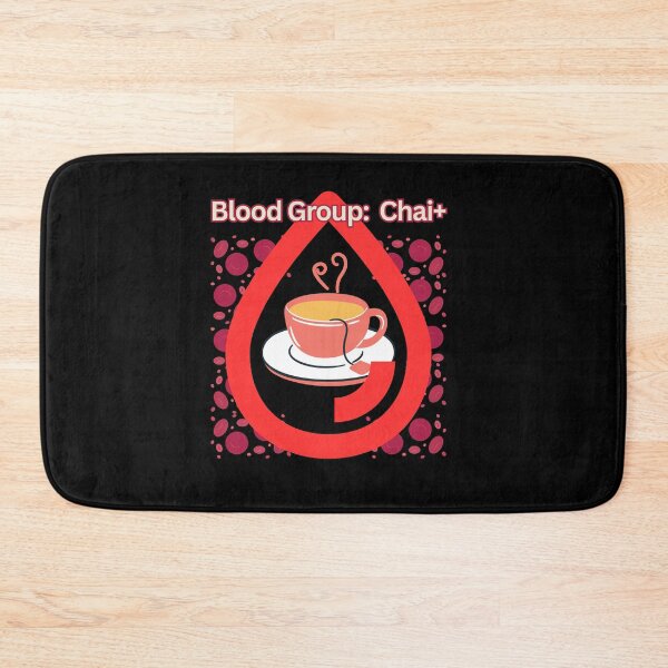 Item preview, Blood Group Chai Tea Lovers Funny designed and sold by Life Is Beautiful.