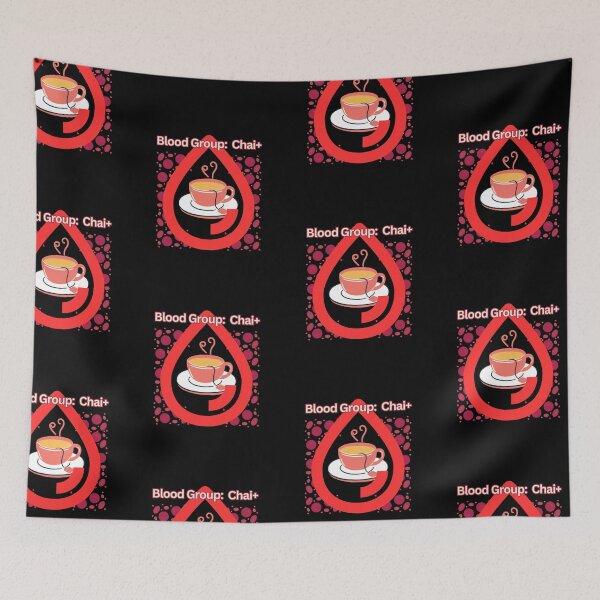 Item preview, Blood Group Chai Tea Lovers Funny designed and sold by Life Is Beautiful.