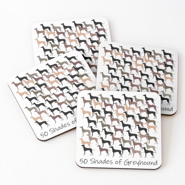 Item preview, 50 Shades of Greyhound designed and sold by Evolution Imagery.