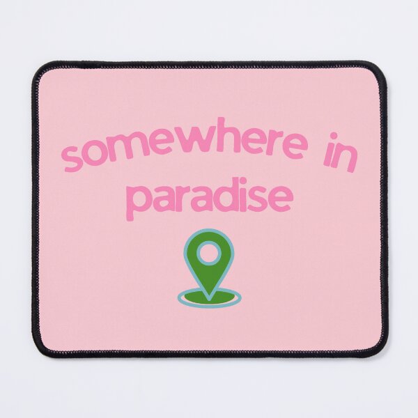 Item preview, Location Somewhere in Paradise Design Pink/Pink designed and sold by nikifora.