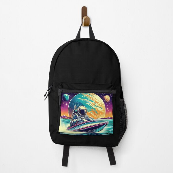 Item preview, astronaut using a speedboat designed and sold by Dogandesighn.