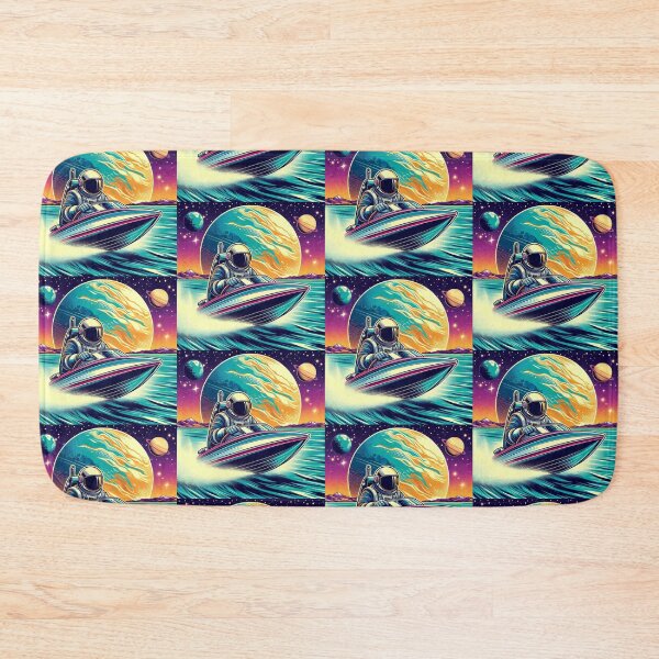 Item preview, astronaut using a speedboat designed and sold by Dogandesighn.