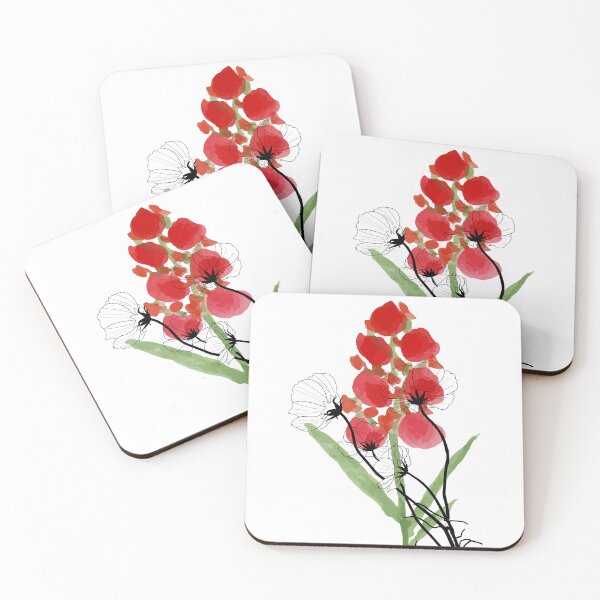 Item preview, Elegant Red Bloom • Passionate Nature-Inspired Design designed and sold by PupeCreativeArt .