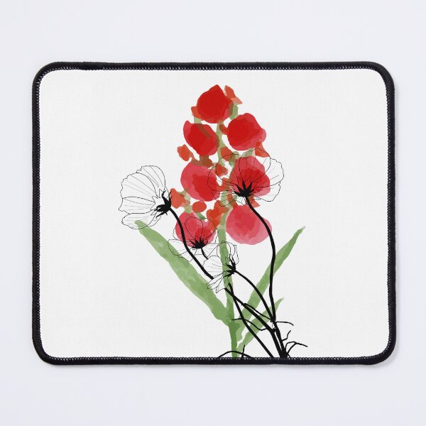 Artikelvorschau, Elegante rote Blüte • Leidenschaftliches, von der Natur inspiriertes Design entworfen und verkauft von PupeCreativeArt .
