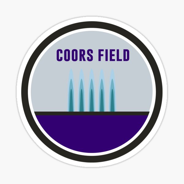 Colorado Rockies Coors Field Stadium by © Buck Tee Originals