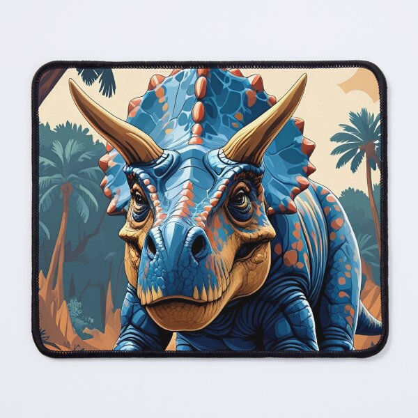 Item preview, Dinosaur Pattern (Triceratops) designed and sold by PatronesKawai.