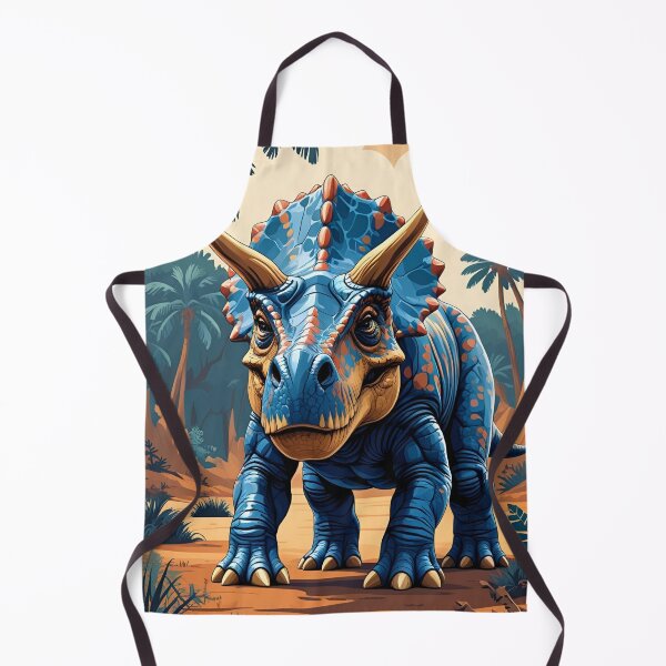 Item preview, Dinosaur Pattern (Triceratops) designed and sold by PatronesKawai.