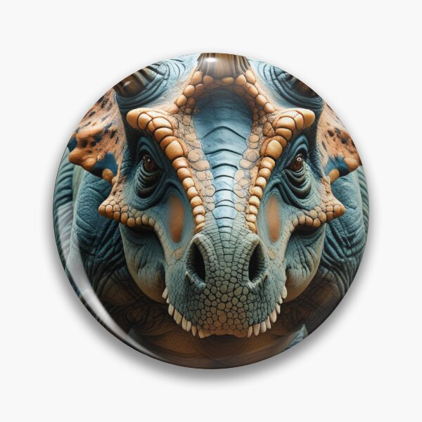 Item preview, Dinosaur Pattern (Triceratops) designed and sold by PatronesKawai.