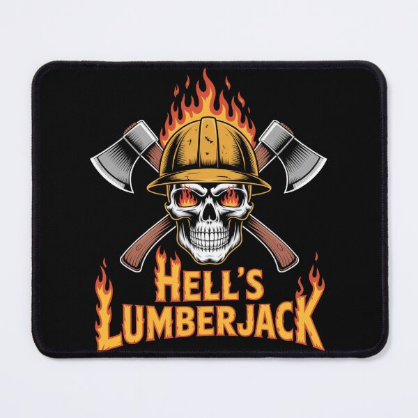 Item preview, Flaming Hell Lumberjack designed and sold by SignumShop.