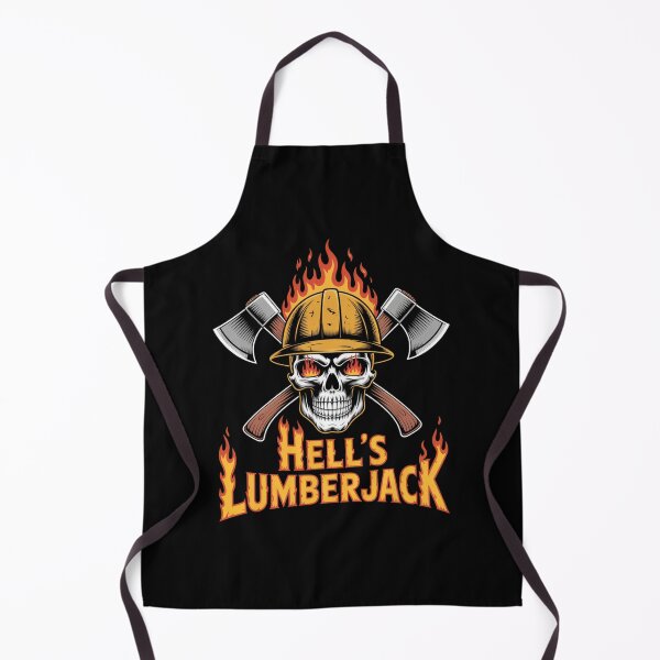 Item preview, Flaming Hell Lumberjack designed and sold by SignumShop.