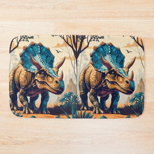 Item preview, Dinosaur Pattern (Triceratops) designed and sold by PatronesKawai.