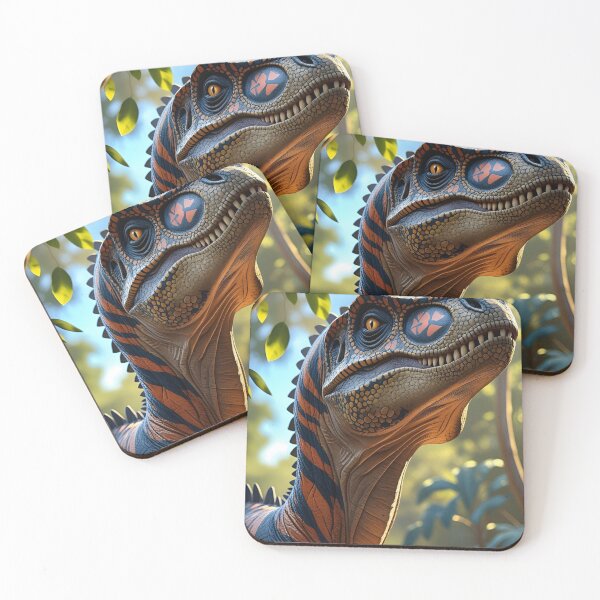 Item preview, Dinosaur Pattern (Velociraptor) designed and sold by PatronesKawai.
