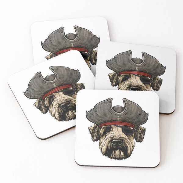 Item preview, Funny Pirate Soft Coated Wheaten Terrier Dog designed and sold by whyitsme.
