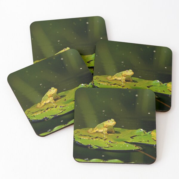 Item preview, Frog on lily pad designed and sold by beatbieri.ch.