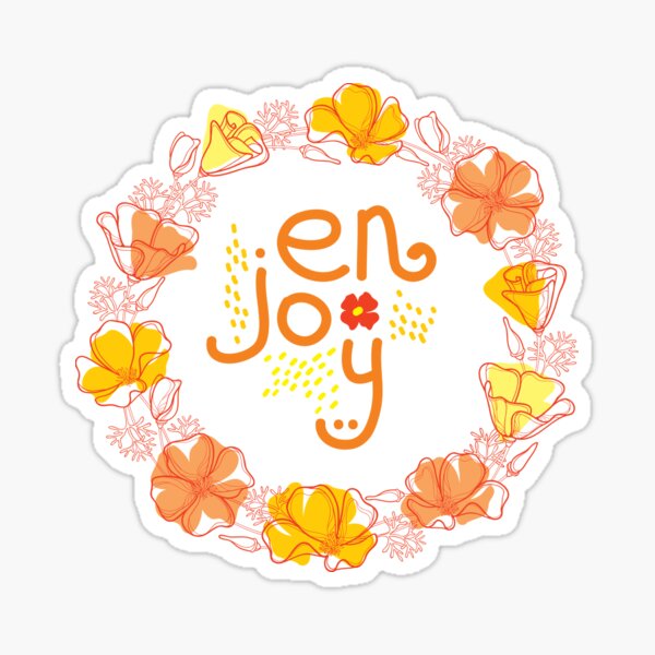 Item preview, Enjoy summer! designed and sold by Bokasana.