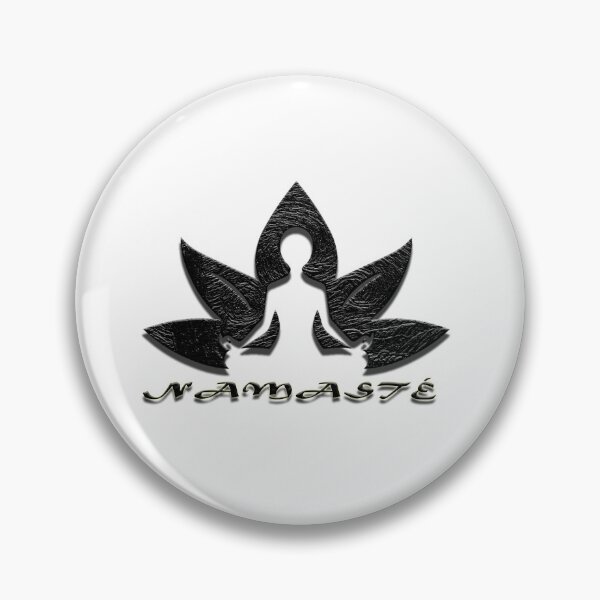 Artikelvorschau, Namaste Yoga Lotus Meditation Silhouette entworfen und verkauft von Breaking Shop.