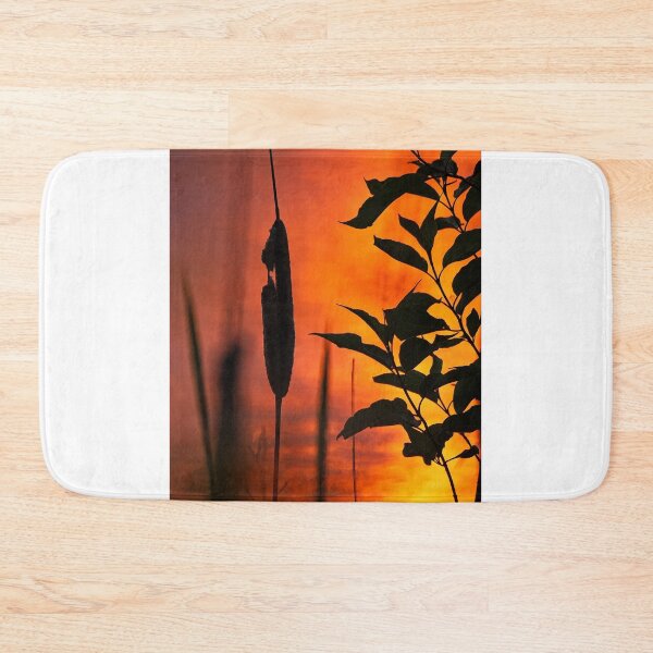 Item preview, Cattail Sunset, Lake Wingra, Madison, WI designed and sold by StevenRalserPhoto.
